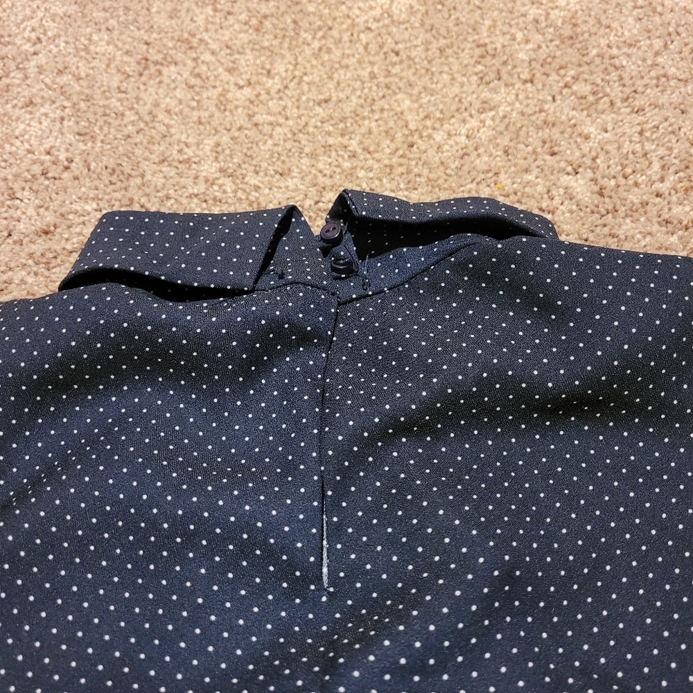 COPY - Catherine malandrino sleeveless polka-dot shirt - Picture 5 of 5